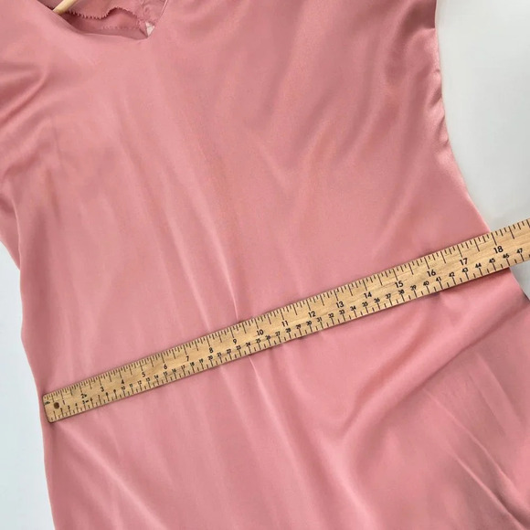 Vintage Satin Laced Mermaid Dress XL - Picture 8 of 10